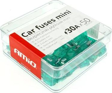 AMiO bilsikringer flad mini, 50 stk 30A