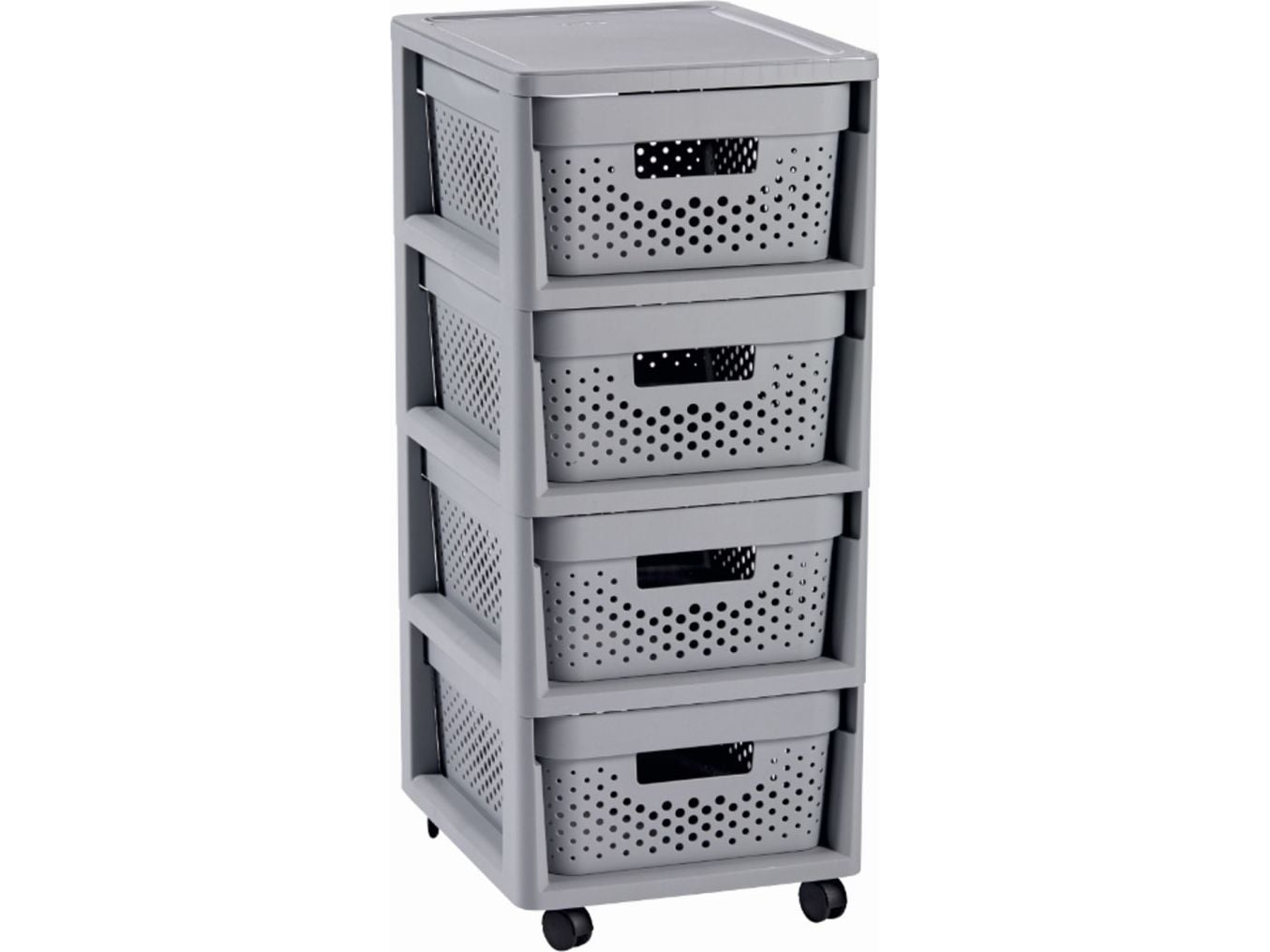 Curver étagère Infinity avec 4 tiroirs