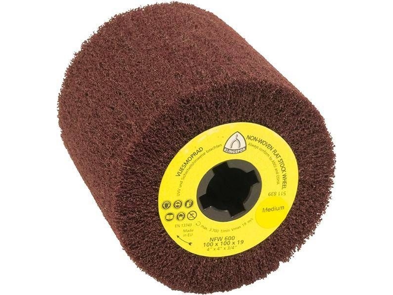 KLINGSPOR SCINERNICA NASADZ.WLOKN.100x100x19 NFW600 meget fin korund