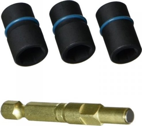 Makita 10Mm Sockets 3 Stk. Med Udskifteligt Håndtag