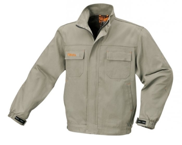 Beta Jacke Rob.100% Baumwolle J-Grau 7939/M%%%%