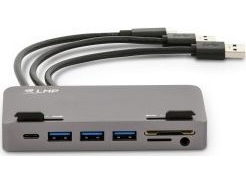 Lmp 18633, Grau, Microsd (Transflash), Sd, 3.5Mm, Hdmi, Mini Displayport, Usb 3.2 Gen 1 (3.1 Gen 1) Type-A, Usb 3.2 Gen 1 (3.1 Gen 1) Type-C,..., Alu