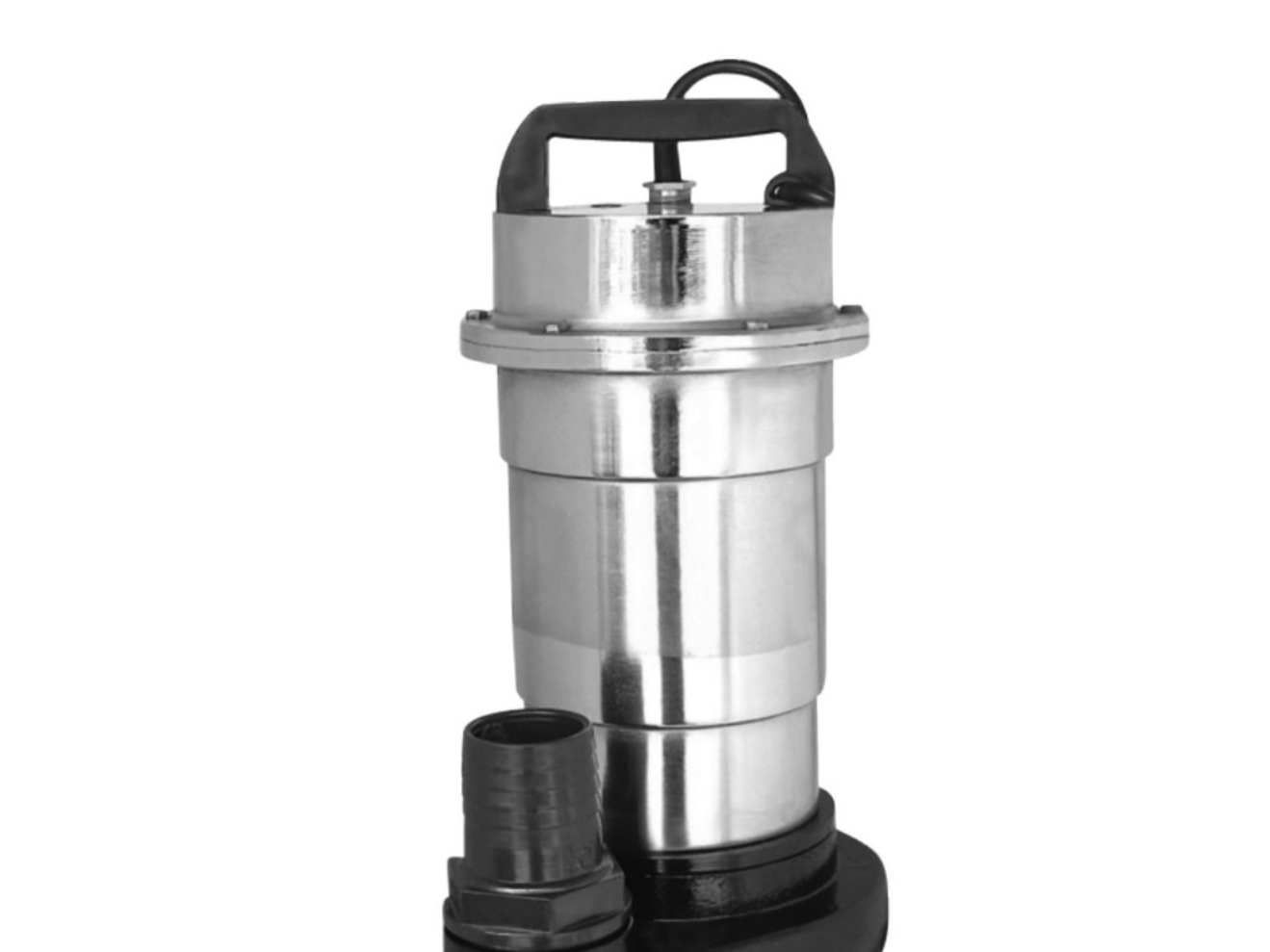 550W LIKAINEN VESIPUMPPU JAUHAMALLA NIKKELIÄ