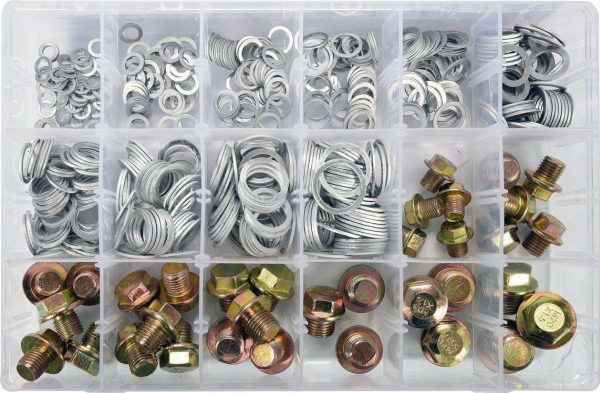 Yato Aluminium Pads And Drain Plugs 534Pcs.