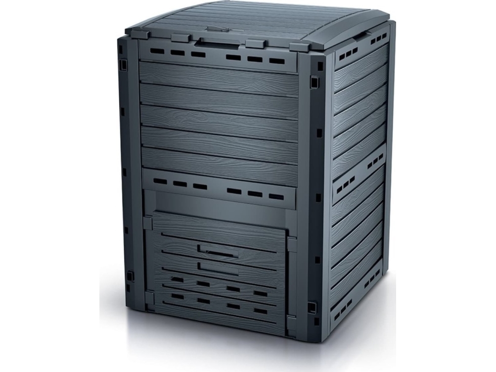 Prosperplast IKST280-S433 kompostkärl Compogreen Woody 280 l antracit | Trädgården - Trädgårdsmaskiner - Kompostkvarnar | GameStuff