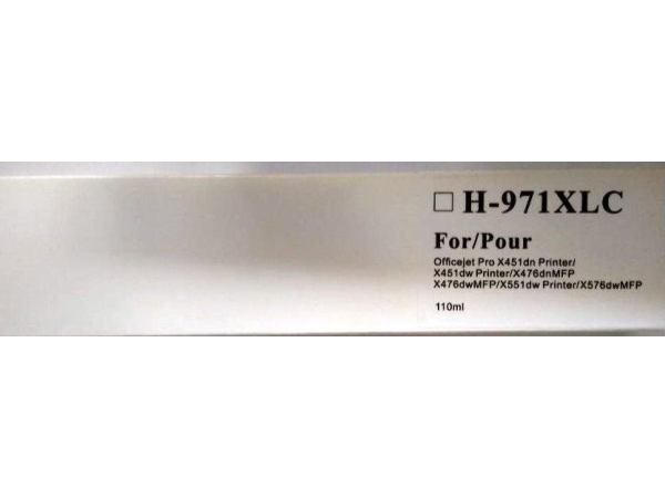 Orink Kompatible Hp 971Xl C Tinte Ersatz Orink-Chip V8 Cn626ae