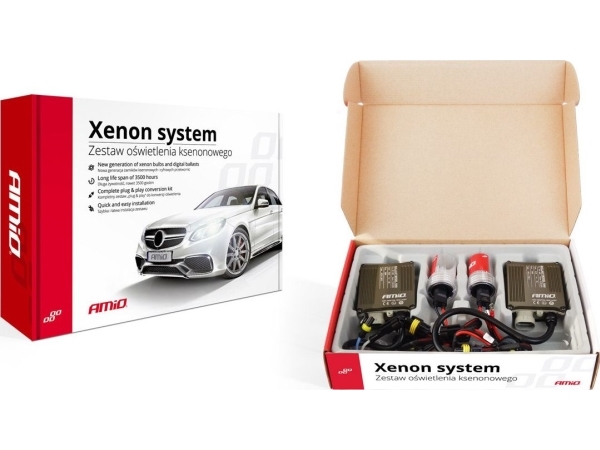 Xenon-set S1068 CANBUS H7 6000K, AMIO-01908 | Bilvård & Biltillbehör - Belysning - Arbete / Extra / Helljus | GameStuff