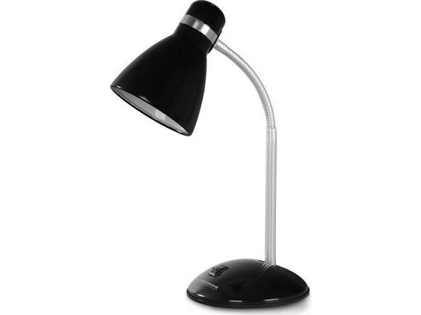 Skrivebordslampe Esperanza Eld113k Esperanza Skrivebordslampe E27 Alkes Sort