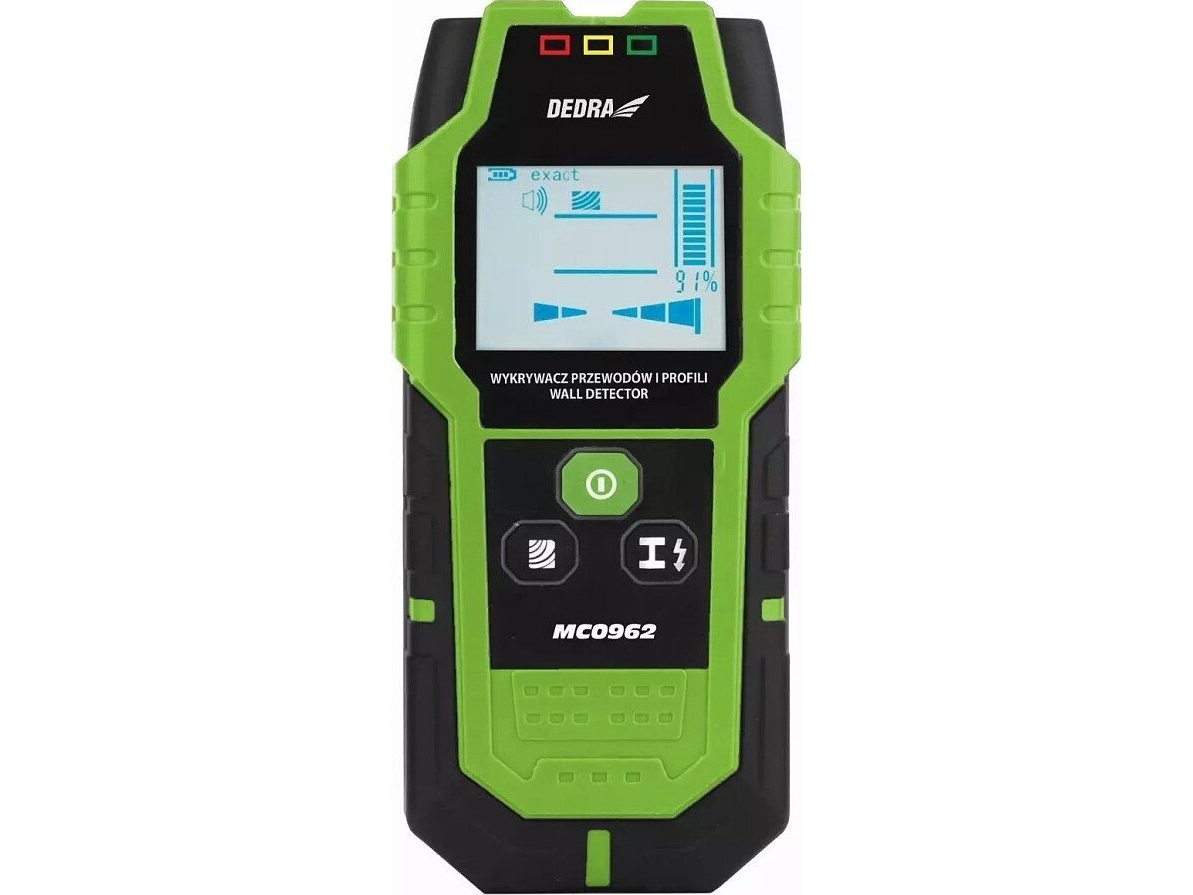 Dedra lednings- och regeldetektor, hög känslighet | Utomhus - Outdoor utrustning - Metalldetektorer och tillbehör | GameStuff