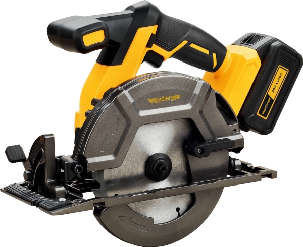 ADLER cirkels&aring;g 20V AKU-5000P 4Ah 165 mm