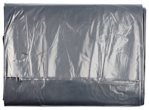 VOREL byggefolie 4 x 5 m sort/plade 09459