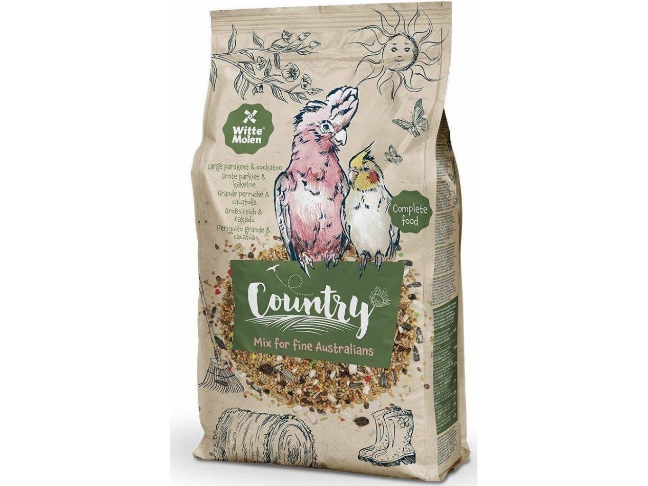 Witte Molen Witte Molen Country 2.5kg large Parakeet & Cockatoo