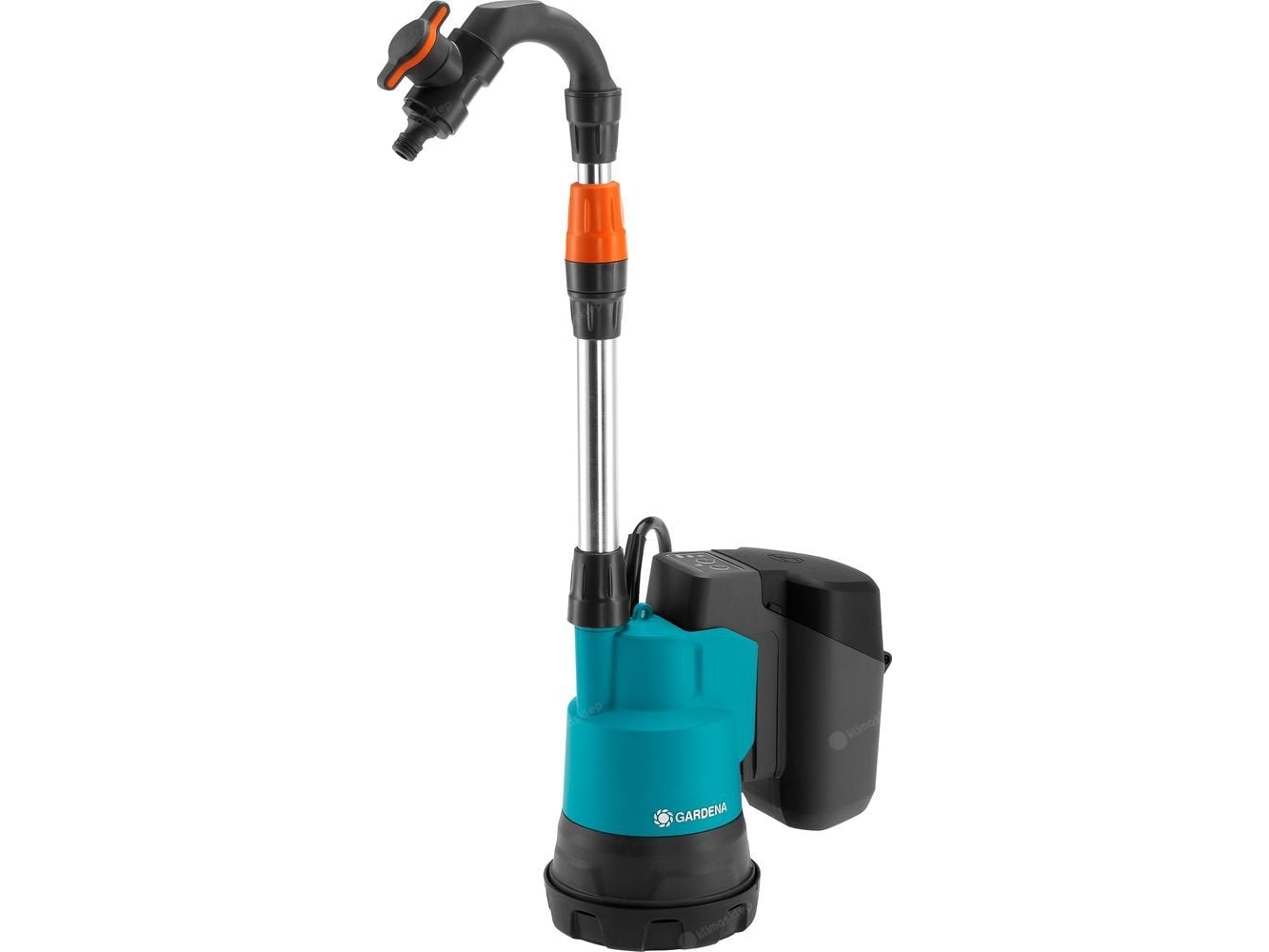 Gardena 2000/2 18V P4A regnvattenpump, batteri och laddare | Trädgården - Bevattning av trädgårdar - Pumpar & Vattenverk | GameStuff
