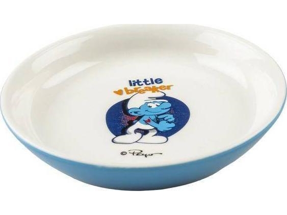 Duvo+ Duvo+ Smølferne keramikskål 180 ml 14,2x14,2x2,5 cm