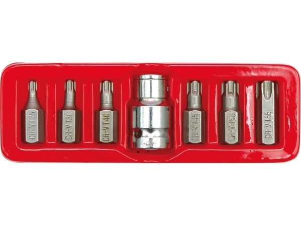 Vorel Spezial-Bits Torx T25-T55 30Mm 7St. 66570