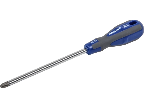 Pro-Line Phillips Screwdriver No. 1, L=200Mm, Professional Soft Touch Proline