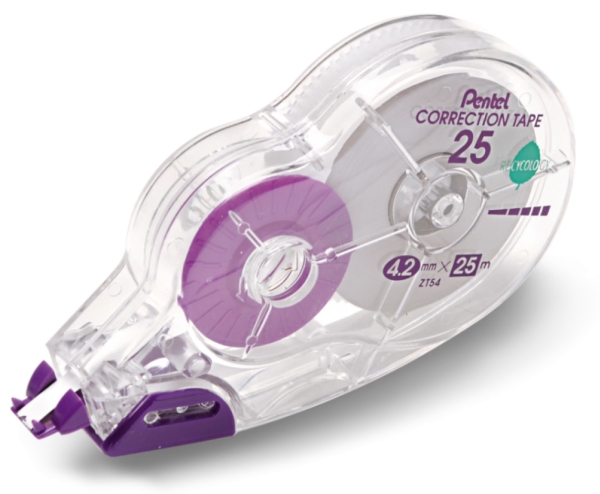 Pentel ZT54PB, Hvid, 25 m, 4,2 mm, 84%, 24 g, 145 mm