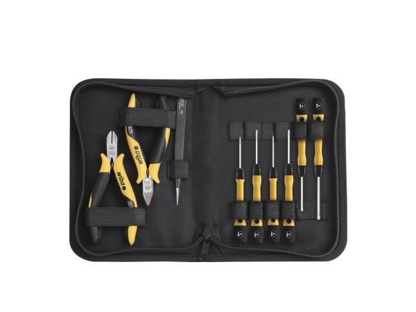 Wiha 43994 ESD-verktygssats i väska 9 delar | Verktyg & Verkstad - För verkstaden - Verktygslåda & verktygssats | GameStuff