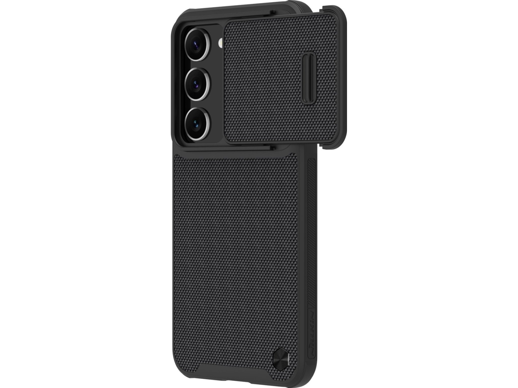 Nillkin Nillkin Textured S Case Samsung Galaxy S23 Pansarvaska Med Kameraskydd Sort