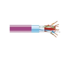 Black Box Eynlsf6a48aw-Pb-1000, 304,8 M, Cat6a, U/Utp (Utp), Lilla