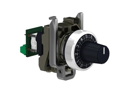 Schneider Electric XB4, Cermet, D 6 mm shaft, IP66, IK06, 95 g, 105 g | EL Artiklar - Elcentral - Strömbrytare | GameStuff