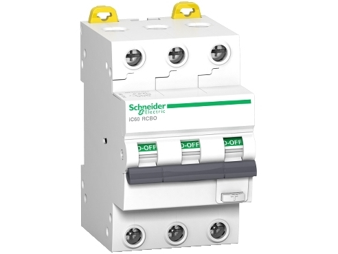 Schneider Electric Ic60 Rcbo, 6000 A, Ip20