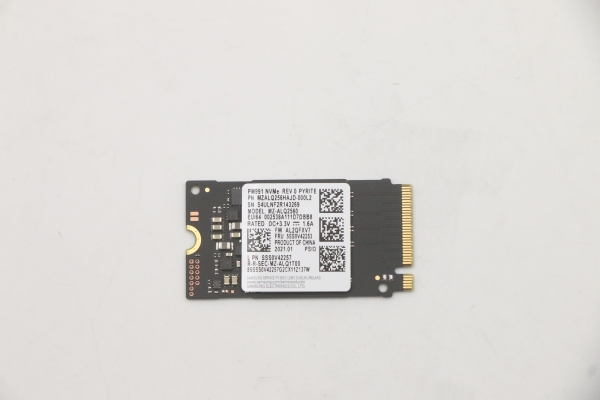 Samsung Pm991 Mzalq256hajd-000L2 256Gb M.2