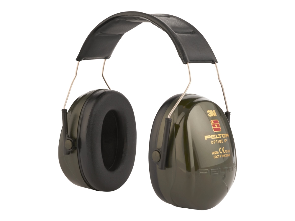 3M H520a, Erwachsener, Grün, Acetal, Polyamid, Polyurethan, Polyvinylchlorid (Pvc), Edelstahl, Kopfband, 31 Db