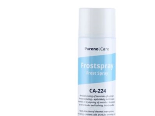 Frostspray 500Ml Spray, Anvendes Til Påvisning Af Termiske Afbrydelser Samt Fejlfinding På Trykte Kredsløb. Drivmiddel Kulsyre