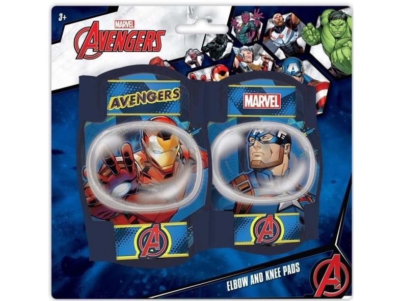 Fahrradschützer: Knie Und Ellbogen Avengers 9062 Seven