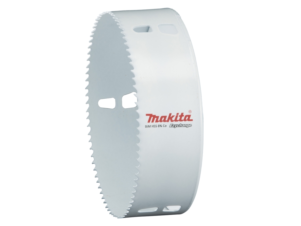 Makita E-04064, Yksi, Pora, Terästä, Alumiini, Muovi, Puu, Ruostumaton teräs, Valkoinen, Kaksoismetalli, 4,4 cm