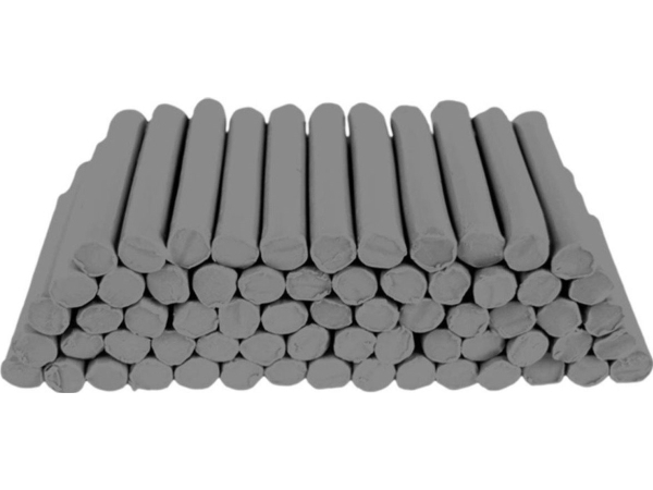 Mona MONA School Plasticine in Sticks Round Luz Gray 1 kg universal