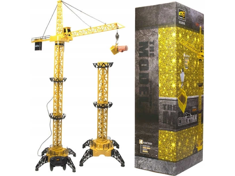 Kik Crane Rc Crane With Hook 4Ch 120Cm