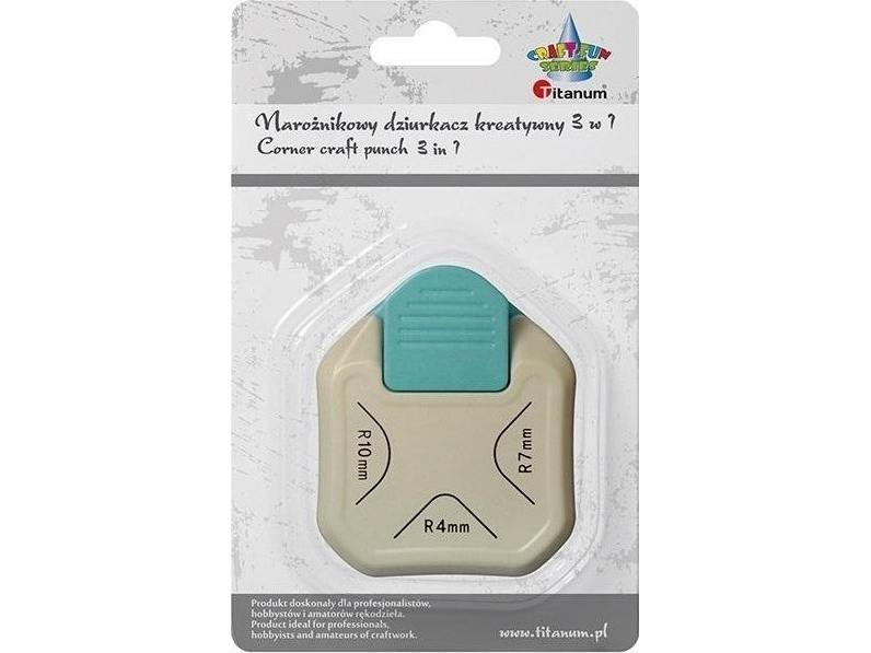 Hjørnemotiv-stans 3-i-1