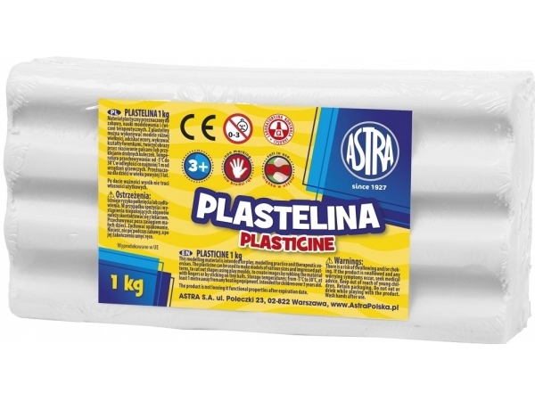 Astra Plasticine 1Kg White