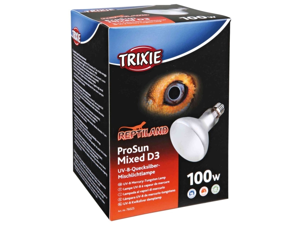 Trixie Prosun Mixed D3 Mercury 100w Uv A B