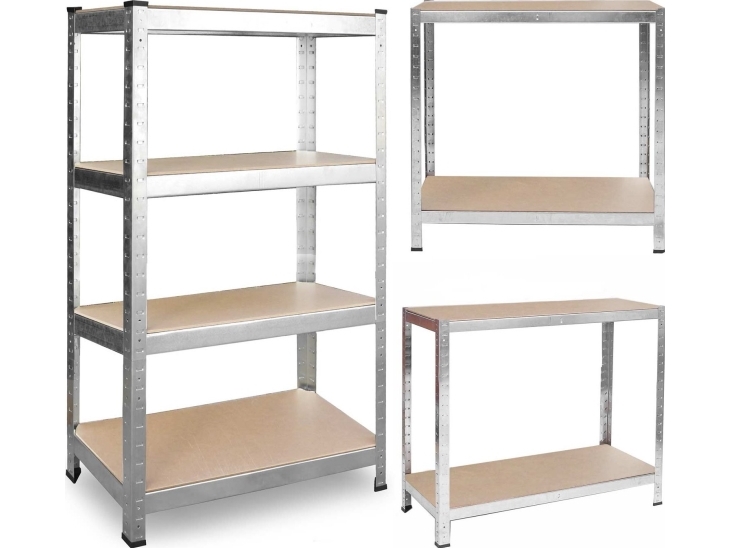 Metalinė Sandėlio Lentyna 150 X 75 X 30 Plonos 470000