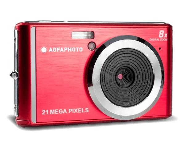 Agfaphoto Compact Dc5200, 21 Mp, 5616 X 3744 Pixel, Cmos, Hd, Rød