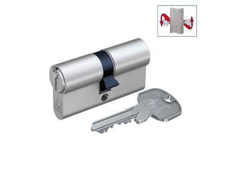 BASI 5201-1015-0034, Europrofilcylinder, Kromfärgad, 3 styck, 307 g, 1,5 cm | Huset - Säkerhet & Larm - Lås | GameStuff