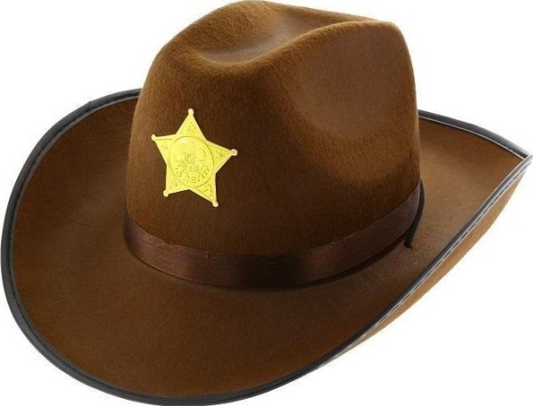 Godan Cowboyhut Mit Stern Braun