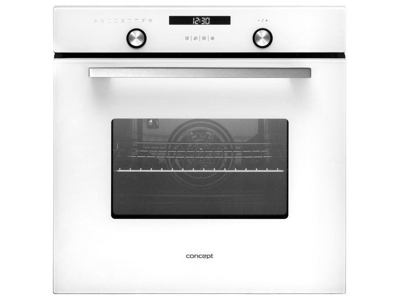 Etv7460wh, Medium, Elektrisk Ovn, 70 L, 950 W, 1100 W, 50 - 250 °C