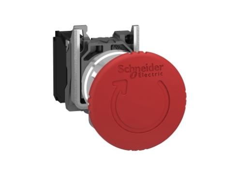 Schneider Electric XB4, Knapp, IP66, IK06, 40 mm, 82 mm, 47 mm | EL Artiklar - Elcentral - Tryckknapp & signallampa | GameStuff
