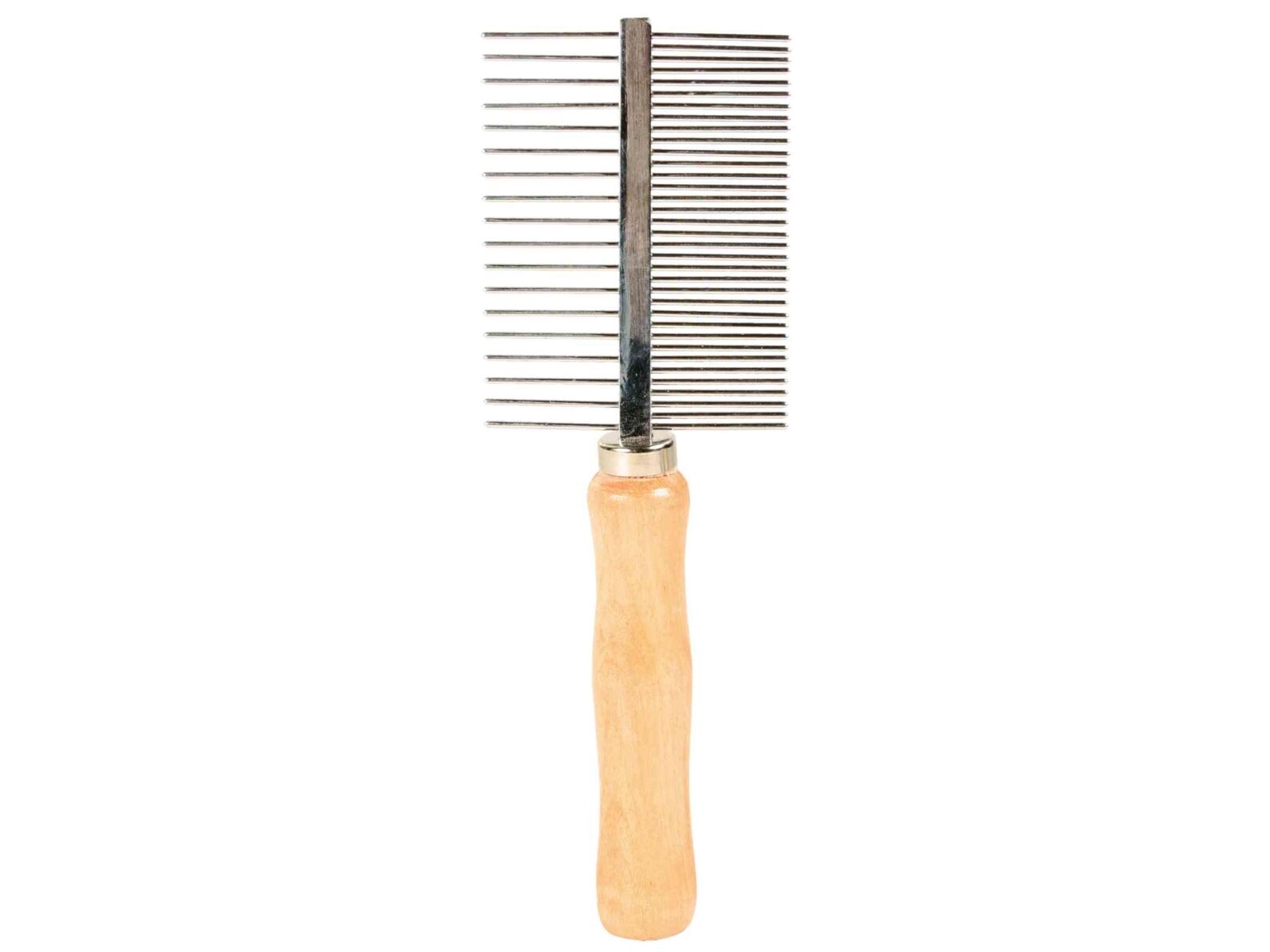 TRIXIE Comb, hundkam, kam, stål, trä, metall, 170 mm | Djurmärken - Tillbehör - Trixie | GameStuff
