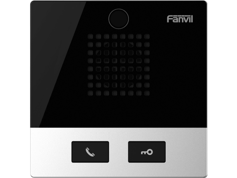 Fanvil I10sd, Schwarz, Silber, Ip54, Acrylnitril-Butadien-Styrol (Abs), Senkrecht, Schnelles Ethernet, 10,100 Mbit/S