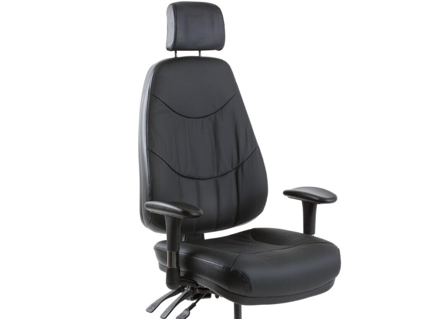 Toplux Director 04 kontorsstol, svart | Ergonomi - Kontorsmöbler - Kontorsstolar | GameStuff