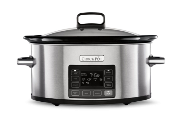 Crock-Pot CSC066X, 240 W, 220 - 230 V, Knappar, Silver, 402 mm, 288 mm | Köksapparater - Köksmaskiner - Långkokare | GameStuff