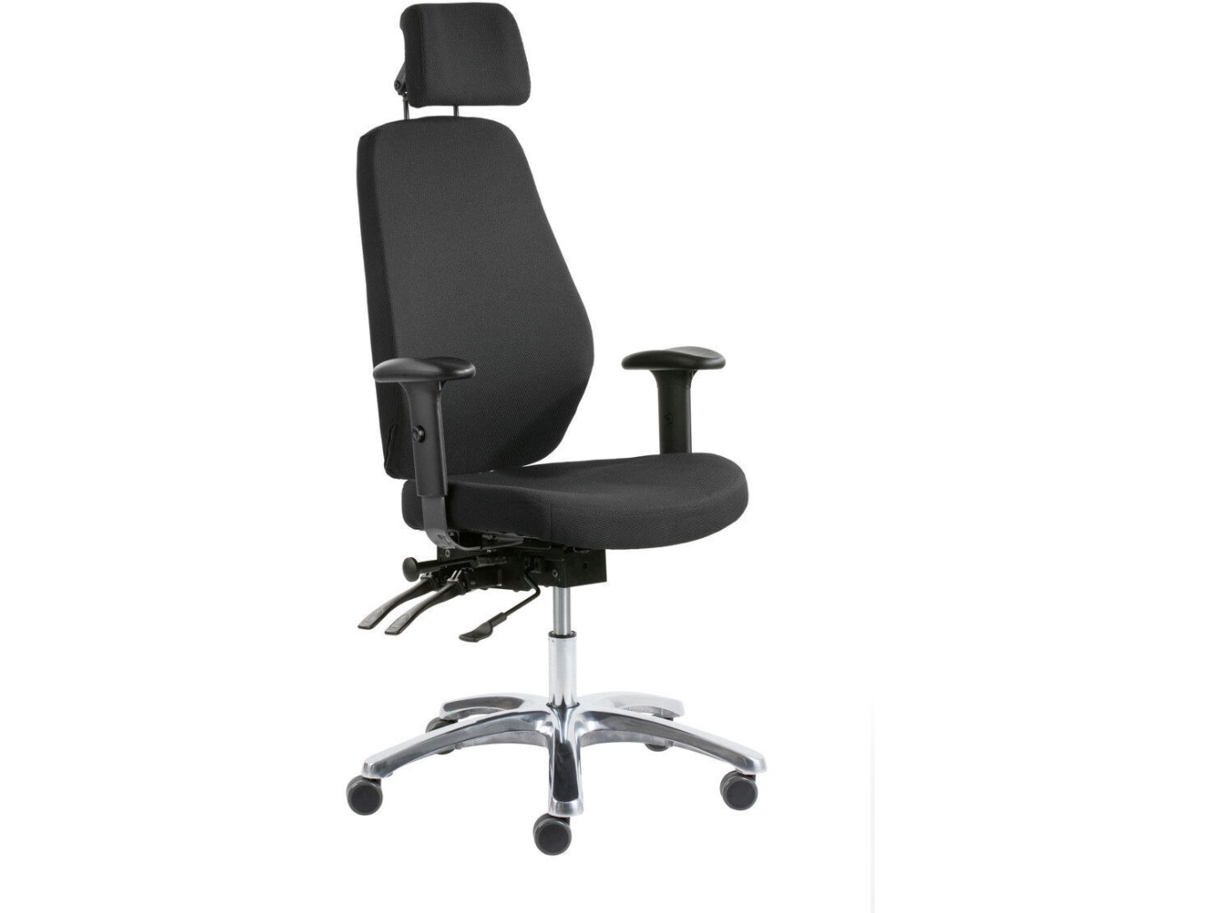 Toplux Optimum Z Bürostuhl, Schwarz