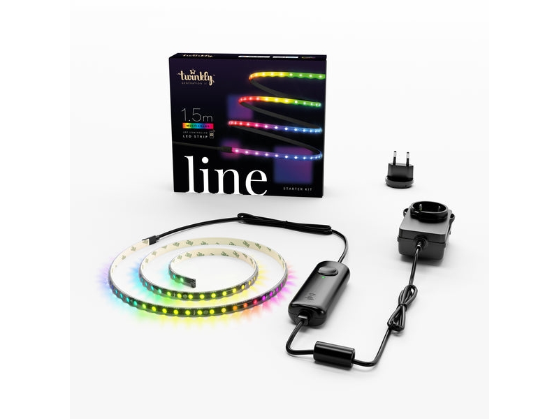 Twinkly Line - Starter Kit - LED - RGB - 1.5m - 90 lys | Smarta hem - Smart belysning - Lätta kedjor | GameStuff