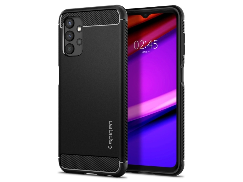 Spigen Rugged Armor Skydd Samsung Galaxy A13 4g 16 8 Cm 6.6  " Sort