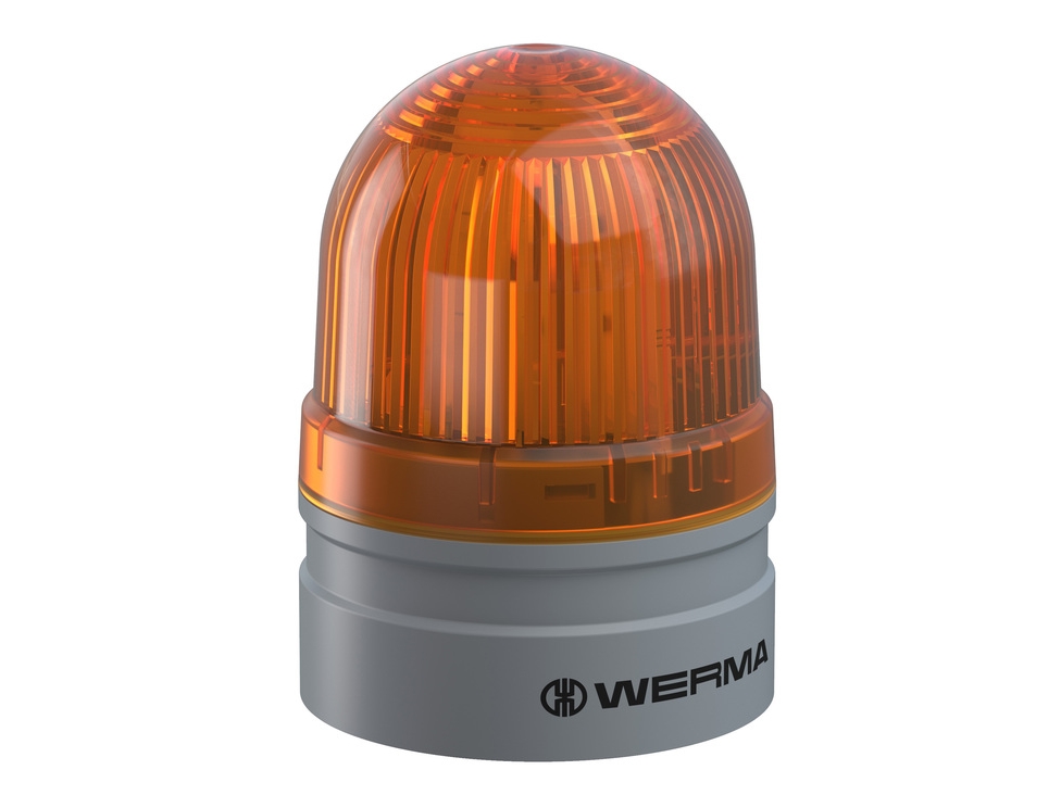 Werma 260.310.75, Gelb, 50000 H, Polycarbonat (Pc), -30 - 60 °C, Ip66, 24 V